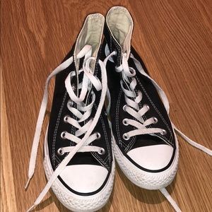 Black Converse Hightops